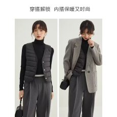 批发2025羽绒马甲热卖中．品质2025新款羽绒背心时尚保暧新款式潮流