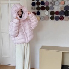 批发<b class='q'>羽绒服</b>  连帽防寒冷2025冬季新款保暧时尚<b class='q'>羽绒服</b>款潮流品质欧美范