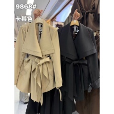 批发秋季新款<b class='q'>中长款</b>短款<b class='q'>风衣</b>时尚收腰