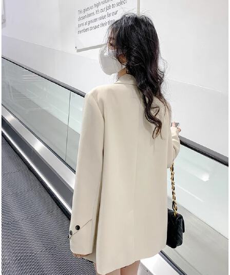 원본 것 정장 여성 코트 작은 키 가을 새로운 고급 센스 튀김 거리 캐주얼 하트 막대기 표준 정장