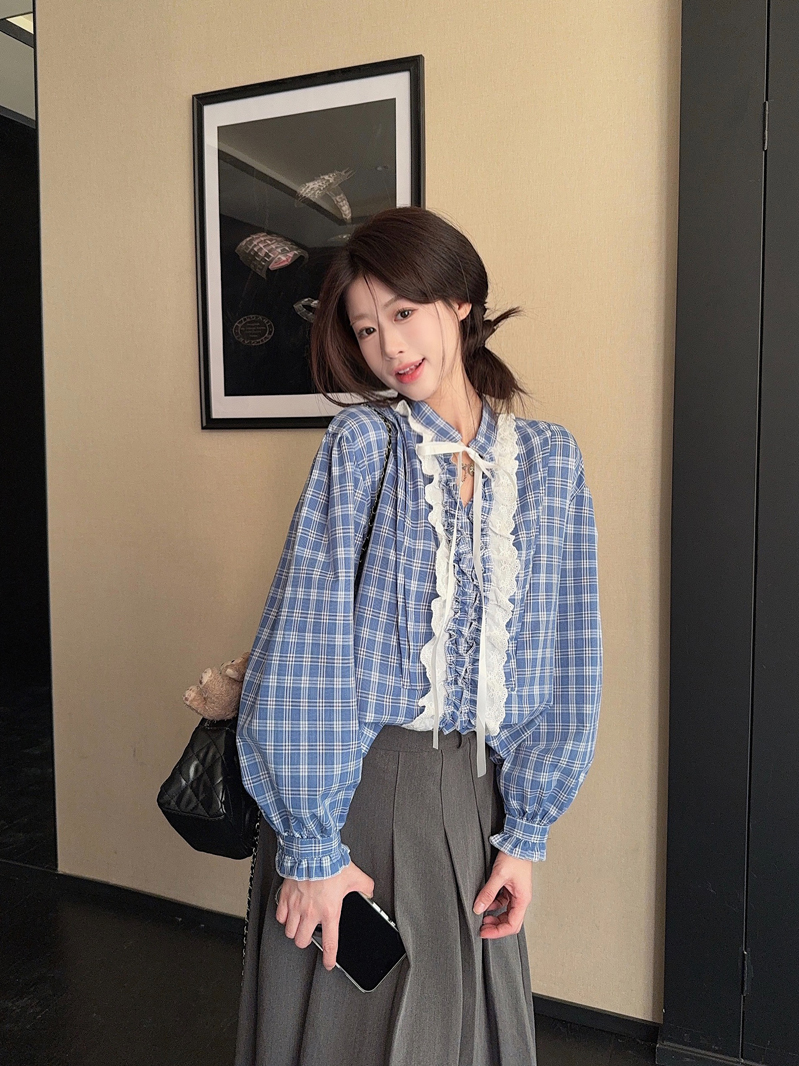BY36738# 法式灯笼袖系...