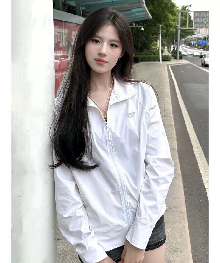 2026 새로운 화이트 자외선 차단 의류 여성 코트 여름 에어컨 셔츠 차가운 센스 자외선 차단 복 작은 키 긴팔 태양 보호 셔츠