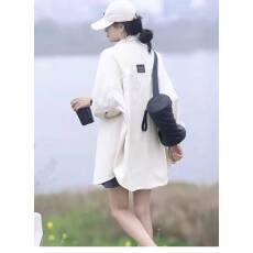 批发休闲宽松慵懒风大版<b class='q'>衬衫</b>女春秋百搭上衣开衫<b class='q'>韩版</b>时尚洋气<b class='q'>衬衣</b>外套