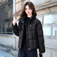 批发实拍羽绒棉服女冬季2026年新款大码胖mm面包服<b class='q'>棉衣</b>棉袄加厚外套