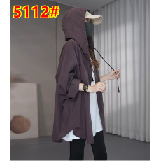 批发天丝抽绳连帽衬衫外套女2026春<b class='q'>夏</b>新款慵懒风宽松大版薄款防晒上衣