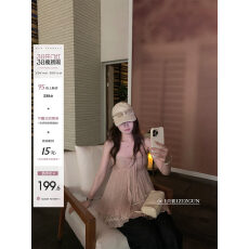 批发轻奢气质法式蕾丝<b class='q'>吊带</b>女夏复古抹胸上衣