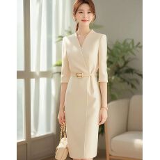 批发西装<b class='q'>连衣裙</b>女新商务职业气质高端售楼通勤正装正式场合