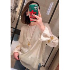 批发新款百搭宽松新中式衬衫长袖打底原创小众休闲上衣