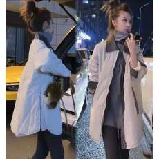 批发秋冬季新款时尚显瘦气质网红高档洋气女高级百搭宽松大码棉服潮