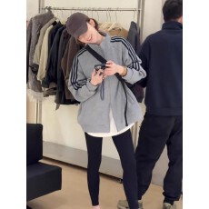 批发2025初冬<b class='q'>新款</b>韩系休闲宽松简约气质卫衣<b class='q'>外套</b>女装时尚百搭高级上衣