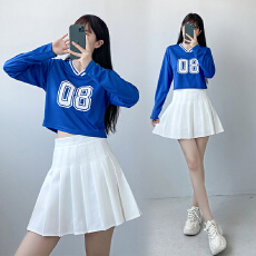 批发学校运动会开幕式班服啦啦操演出服学生拉拉队团体舞蹈健美操服装