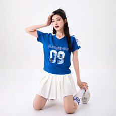 批发学生运动会开幕式班服拉拉队演出服团体啦啦操舞蹈表演服装套装
