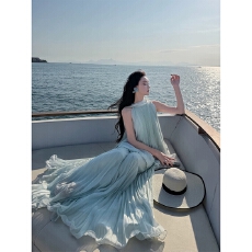 批发有洧早春上衣2026新款无袖<b class='q'>背心</b>女夏外穿直筒a字半身裙套装