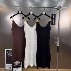 批发铁链针织吊带连衣裙