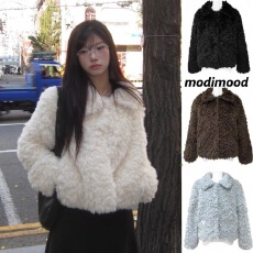 批发韩国小众少女百搭短款双面穿羊羔绒保暖<b class='q'>外套</b>