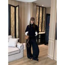 批发美式复古美拉德棕色麂皮<b class='q'>外套</b>女秋冬工装夹克毛领夹棉棉服