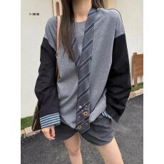 批发十三行2026新款<b class='q'>韩版</b>宽松显瘦百搭休闲卫衣女时髦设计感小众上衣潮