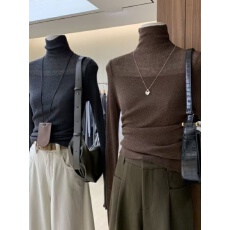 批发高领针织打底内搭上衣女秋冬<b class='q'>浙江</b>普院毛衣<b class='q'>桐乡</b>高端嘉兴濮院羊绒衫