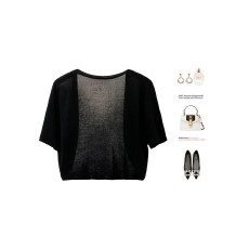 批发披肩外搭短袖薄款防晒空调衫夏季女装新款宽松短款冰丝<b class='q'>开衫</b>罩衫