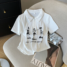 批发实拍 大货 2026夏季新款ins设计感不规则甜辣妹正肩短款修身T恤女