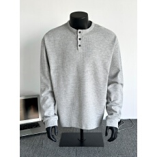 批发M-3XL  65华夫格  Polo领<b class='q'>卫衣</b> 支持开票