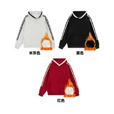 实拍!  纯棉复合银狐绒420克潮牌卫衣M-2XL #  P38 支持开票