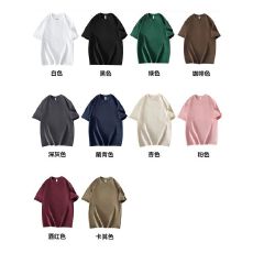 实拍!  36支双纱260克T恤S-2XL #  P17.5 支持开票 不退不换