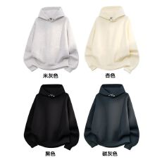 实拍!    360克纯棉华棉仿棉国潮卫衣M-3XL #  P36 支持开票