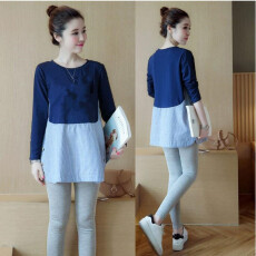 批发新款春秋款孕妇<b class='q'>套</b><b class='q'>装</b>时尚款两件孕妇<b class='q'>上衣</b>长袖宽松秋冬孕妇<b class='q'>套</b><b class='q'>装</b>