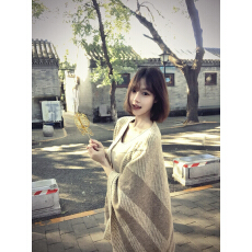 批发羊毛针织斗篷披肩女外搭配裙子2025新款围巾秋小坎肩