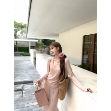 批发im向 松弛进阶’天丝亚麻轻薄慵懒<b class='q'>开衫</b>背心半裙套装