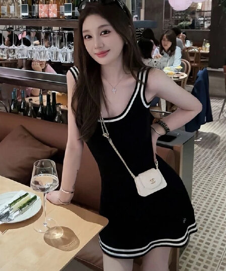여름 자이언트 잘 생긴 ~ 중 차가운 센스 POLO 칼라 얼음 실크 니트 반팔 티셔츠 여성 한 부서 chic Chic 작은 셔츠 맨위