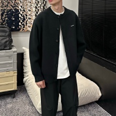 批发潮流简约日系气质新款百搭慵懒流行长袖<b class='q'>开衫</b>毛衣ins时尚文艺原宿