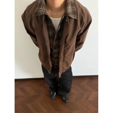 批发【棉衣大牛津复合防泼水】假两件棉衣<b class='q'>男</b>夹克外套潮牌宽松简约棉服