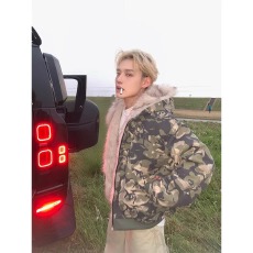 批发【原版高质量纯棉座山雕】<b class='q'>情侣</b><b class='q'>棉服</b>男女ins港风2025新款棉衣<b class='q'>外套</b>