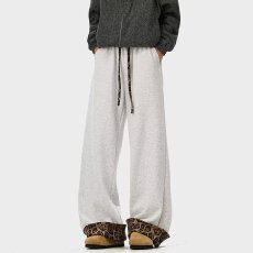 原版真超银狐绒2025新款秋冬垂感宽松休闲长裤男款运动裤子