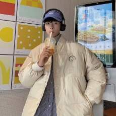 批发2025年新款冬季棉衣设计感小众棉袄ins棒球棉服外套男女潮