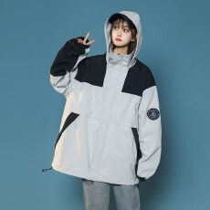 批发【小牛津面料冲锋衣<b class='q'>夹克</b>】春秋季冲锋<b class='q'>男</b>女<b class='q'>外套</b>户外登山三合一防水