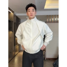 批发男士户外三防冲锋衣美式立领夹克外套男春秋<b class='q'>潮</b>牌2025新款高街上衣