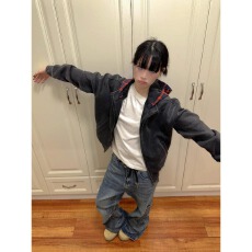 批发【水洗纯棉复合拼接格子衬衫】连帽卫衣<b class='q'>男</b>女款潮牌高街假两件<b class='q'>开衫</b>