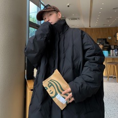 批发【原版充棉菱形格纹棉服】羽绒棉服男冬季痞帅外套立领短款面包服