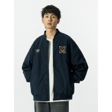 批发秋季穿搭新款美式复古刺绣棒球服男女宽松休闲飞行员夹克外套潮牌