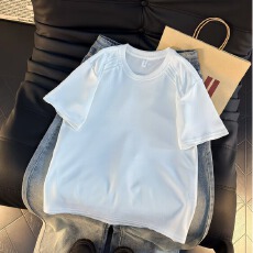 批发夏季简约休闲<b class='q'>V领</b>短袖<b class='q'>T</b><b class='q'>恤</b>男cleanfit帅气网红纯色轻熟风重磅<b class='q'>t</b>上衣