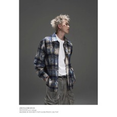 原版全棉布衬衫防晒衣图片色M-2XL