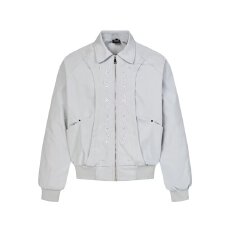 批发美式潮牌设计感翻领夹克男高街复古百搭高街工装情侣宽松休闲<b class='q'>外套</b>