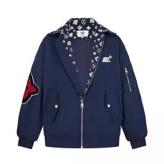 批发美式潮牌设计感翻领夹克男高街复古百搭高街工装情侣宽松休闲<b class='q'>外套</b>