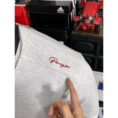 美式蜂窝重磅春秋新款男女运动基础打底休闲T恤刺绣圆领拼接长袖