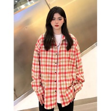 ins日系时尚百搭慵懒简约衬衫原宿新款潮流流行女文艺气质