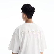 美式重磅2026ss刺绣圆领短袖T恤 男女同款宽松潮牌大码潮流流行