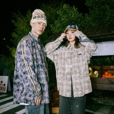 批发美式复古咖色弯刀牛仔裤<b class='q'>女</b>秋冬新款解构立裁显瘦休闲百搭阔腿长裤